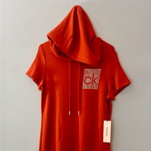 Calvin Klein Fiery Red Fashion Piece